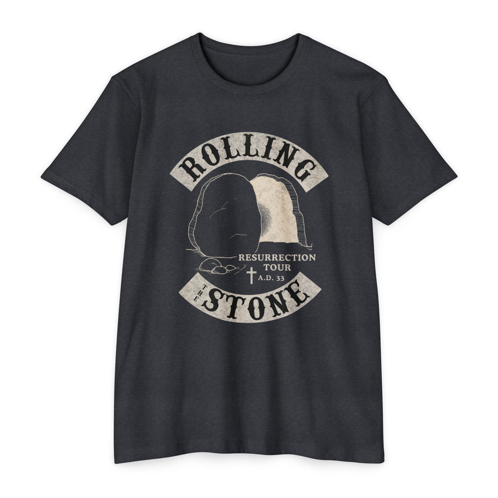 Rolling The Stone Classic Cotton Blend Tee
