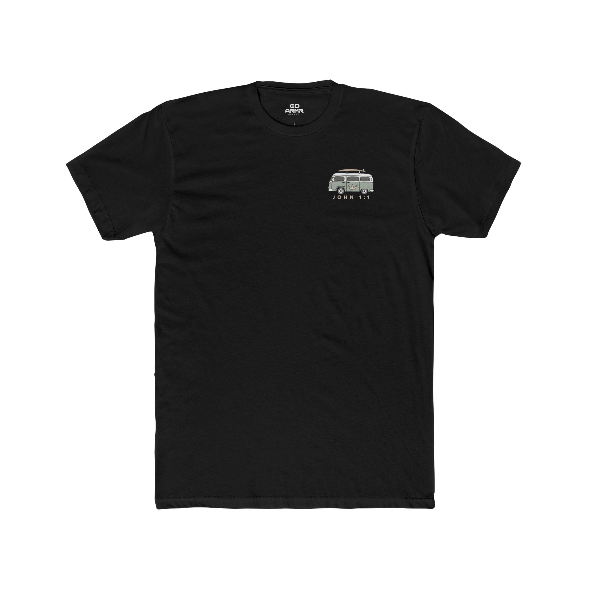 Surf the Word Fitted Tee