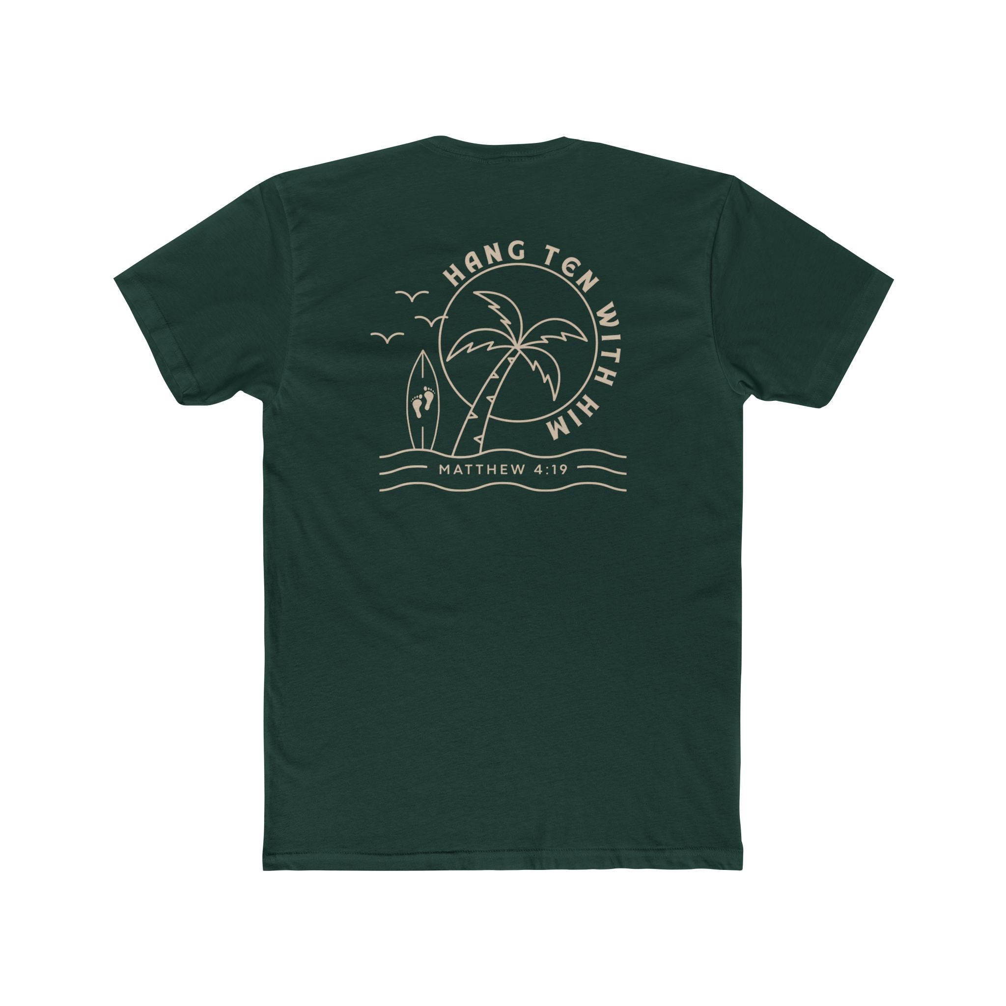 Hang Ten With Him Fitted Tee