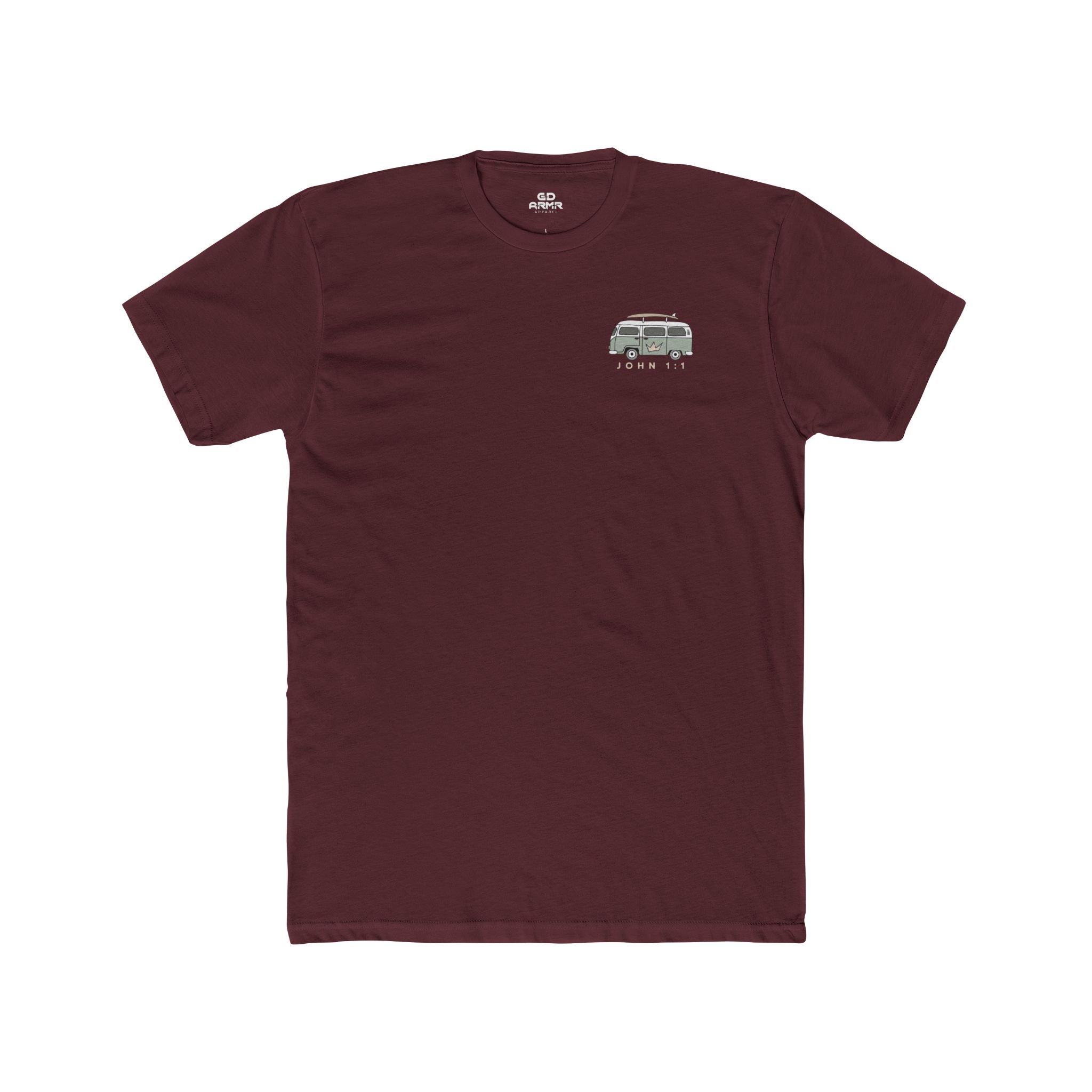 Surf the Word Fitted Tee