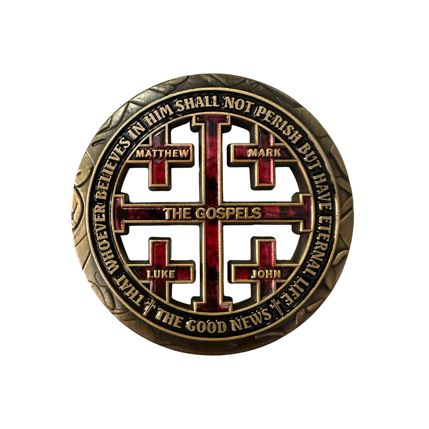 Jerusalem Cross - John 3:16