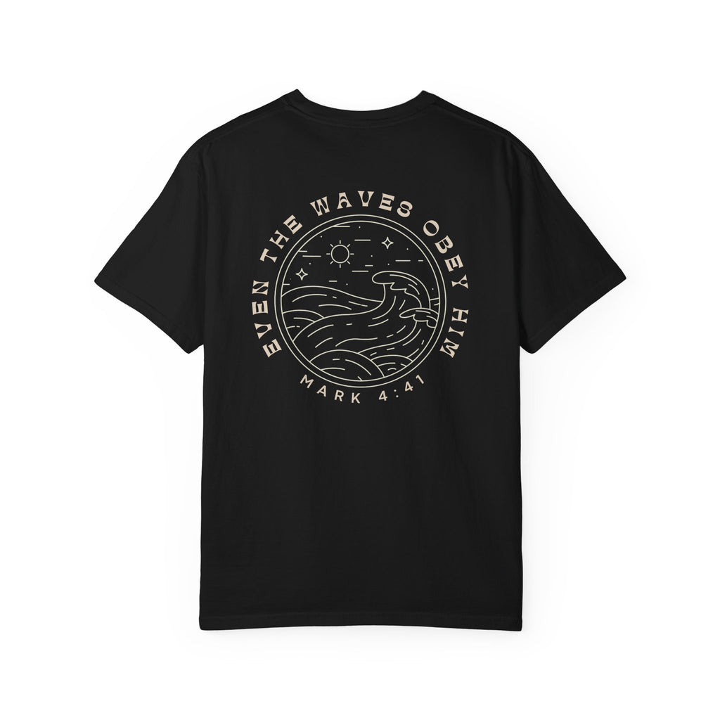 Waves Obey Him Relaxed Tee