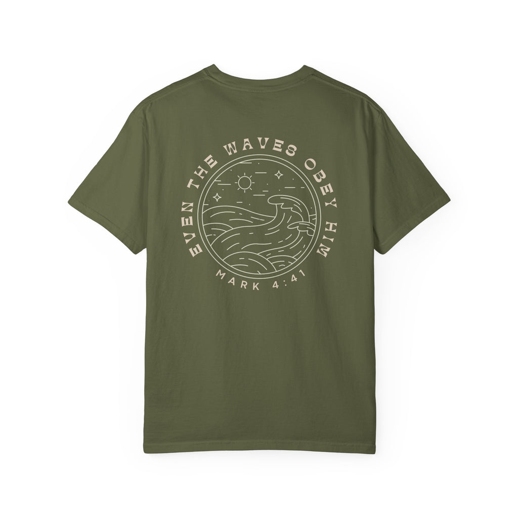 Waves Obey Him Relaxed Tee