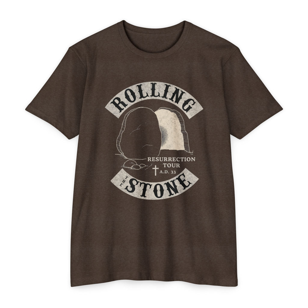 Rolling The Stone Classic Cotton Blend Tee