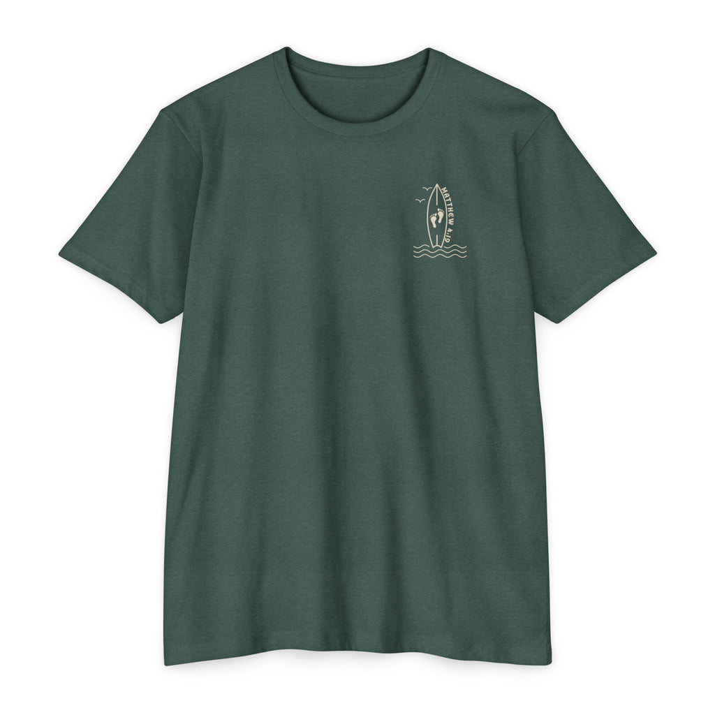 Hang Ten With Him Classic Cotton Blend Tee