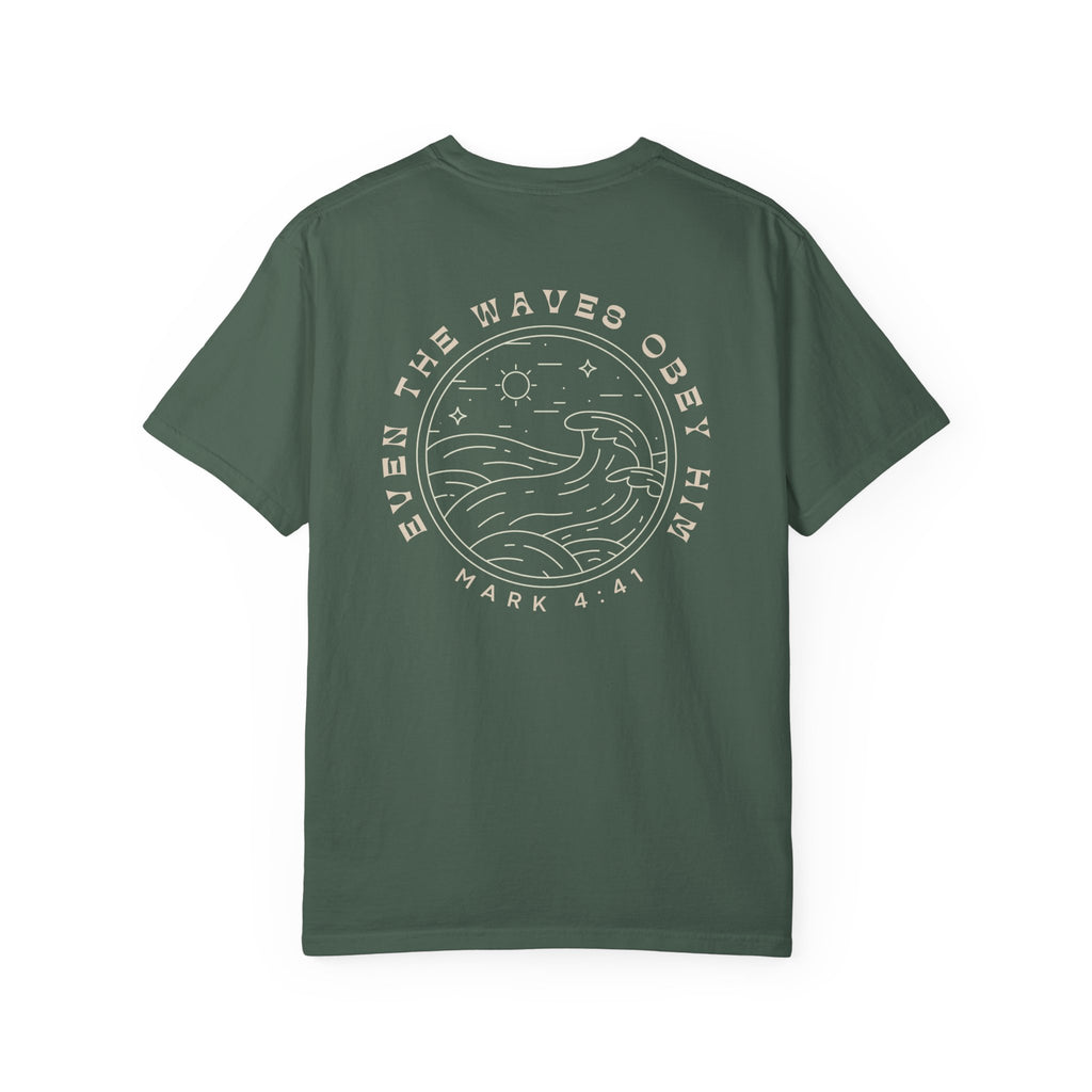 Waves Obey Him Relaxed Tee