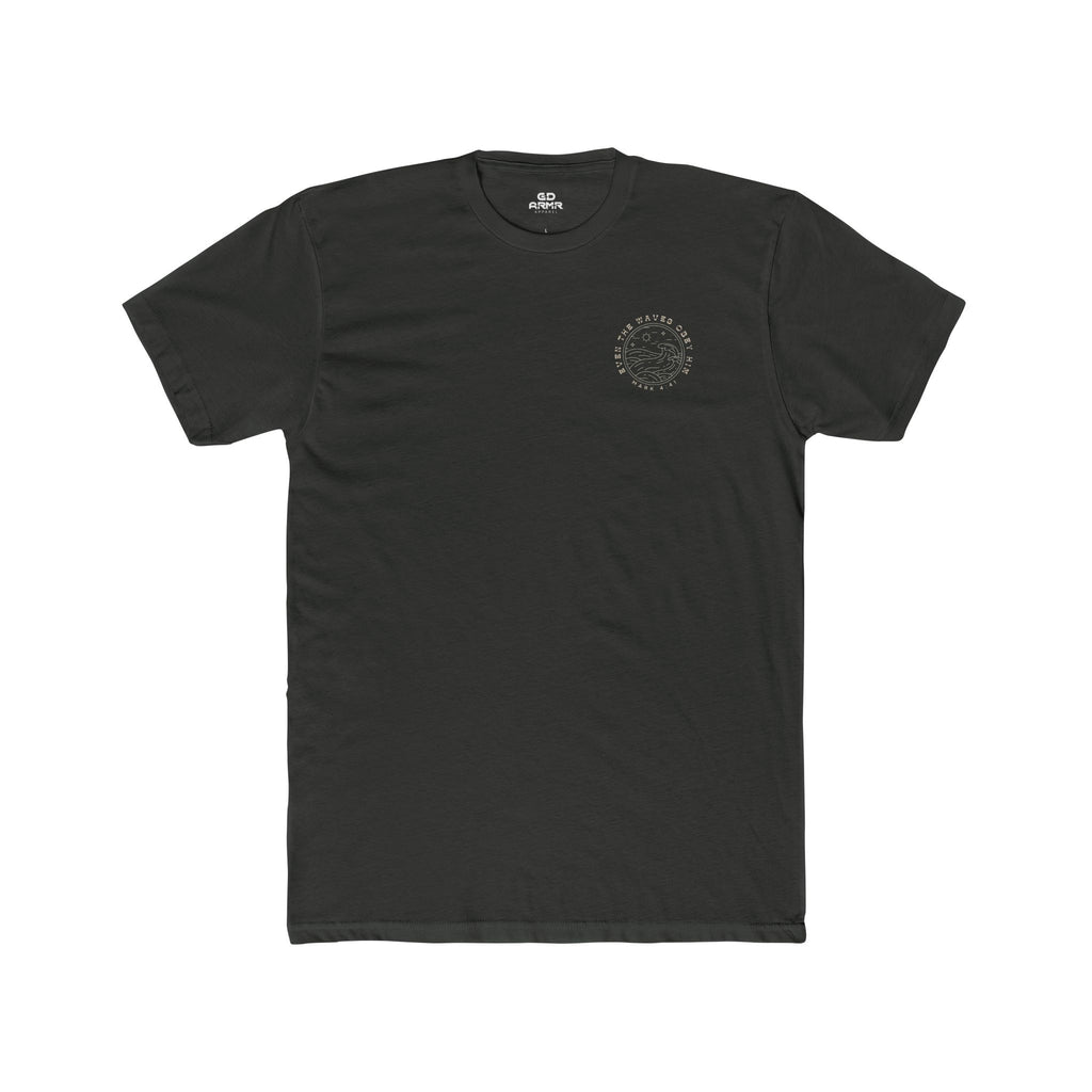 Waves Obey Him Fitted Tee
