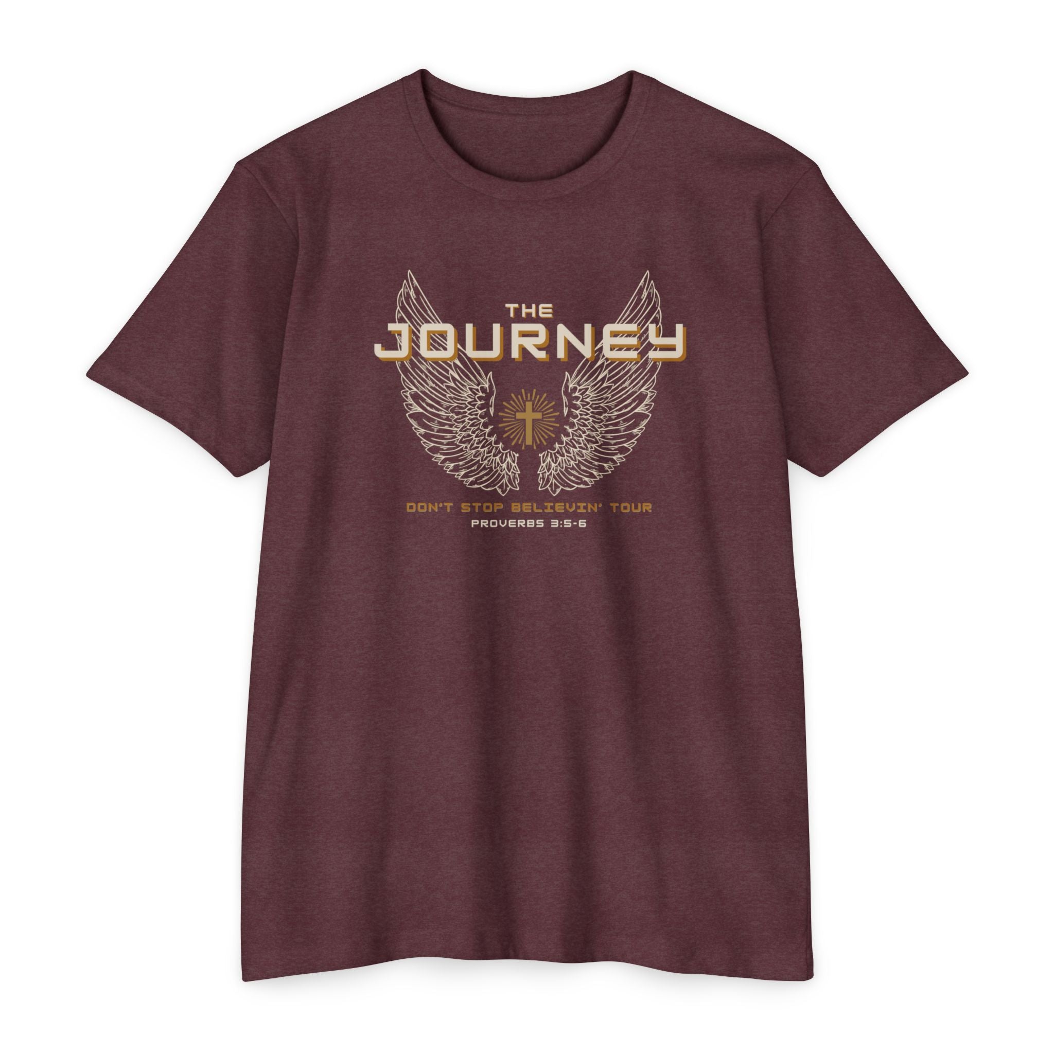 The Journey Cotton Blend Tee