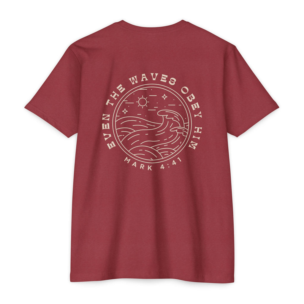 Waves Obey Him Classic Cotton Blend Tee