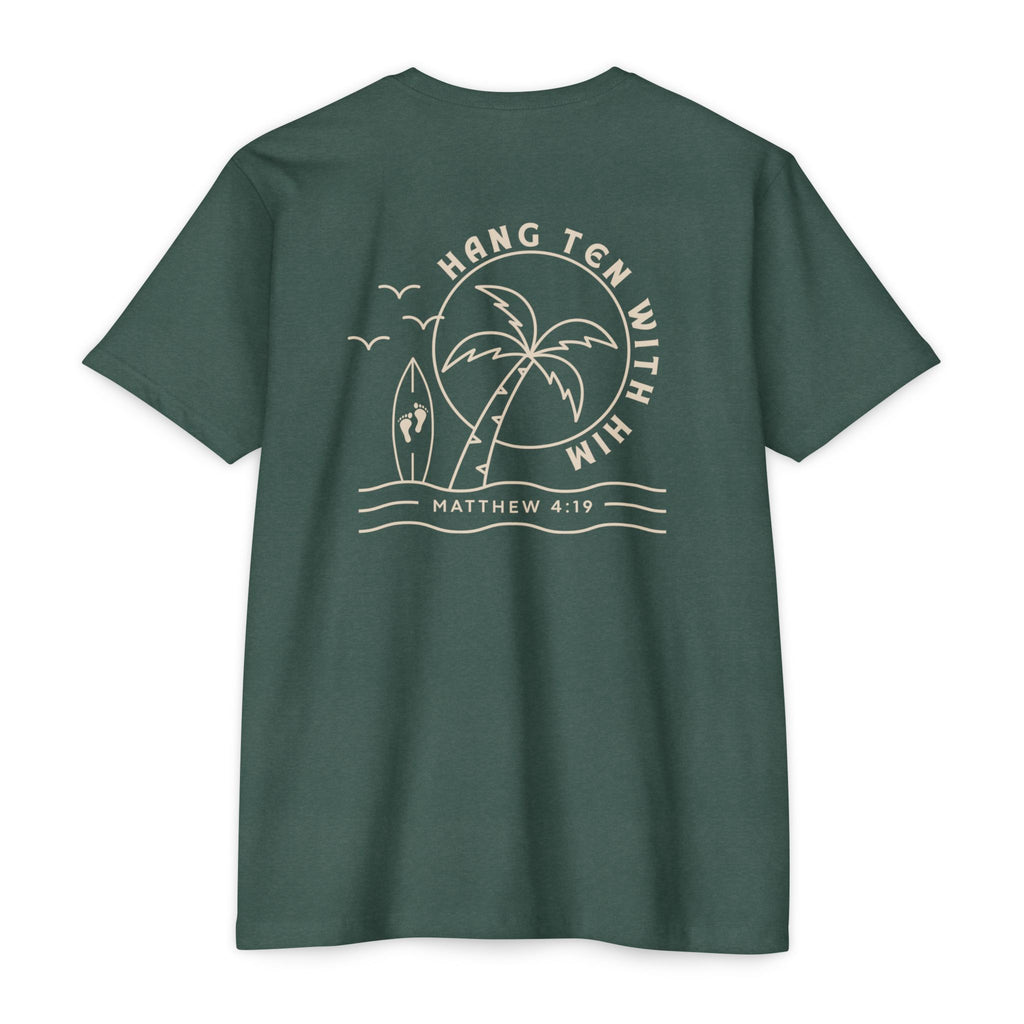 Hang Ten With Him Classic Cotton Blend Tee