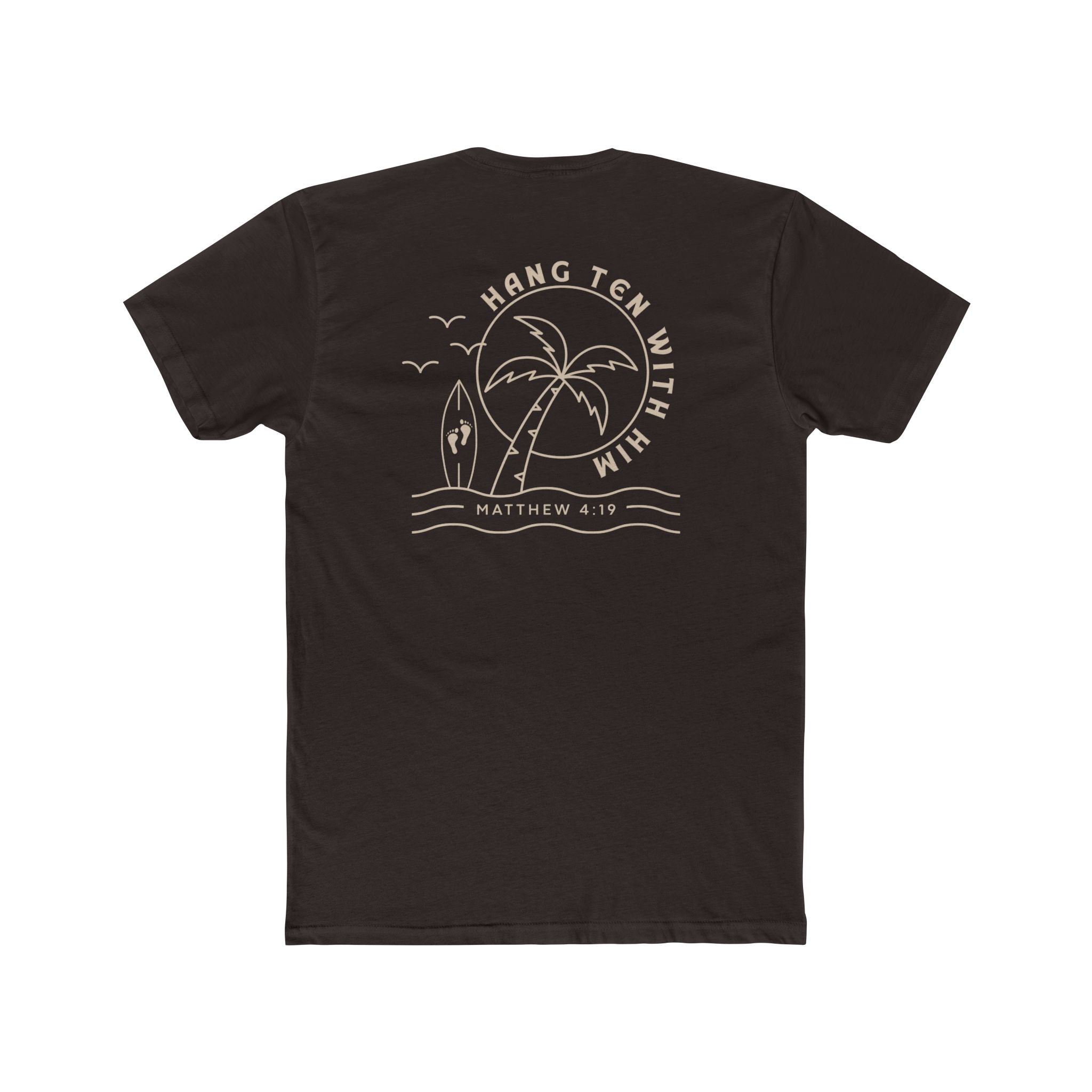 Hang Ten With Him Fitted Tee