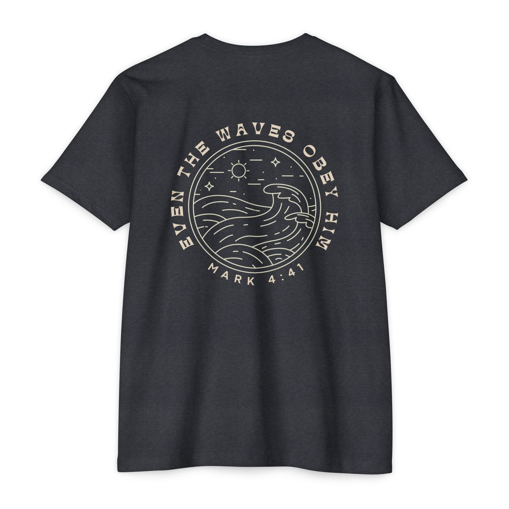 Waves Obey Him Classic Cotton Blend Tee