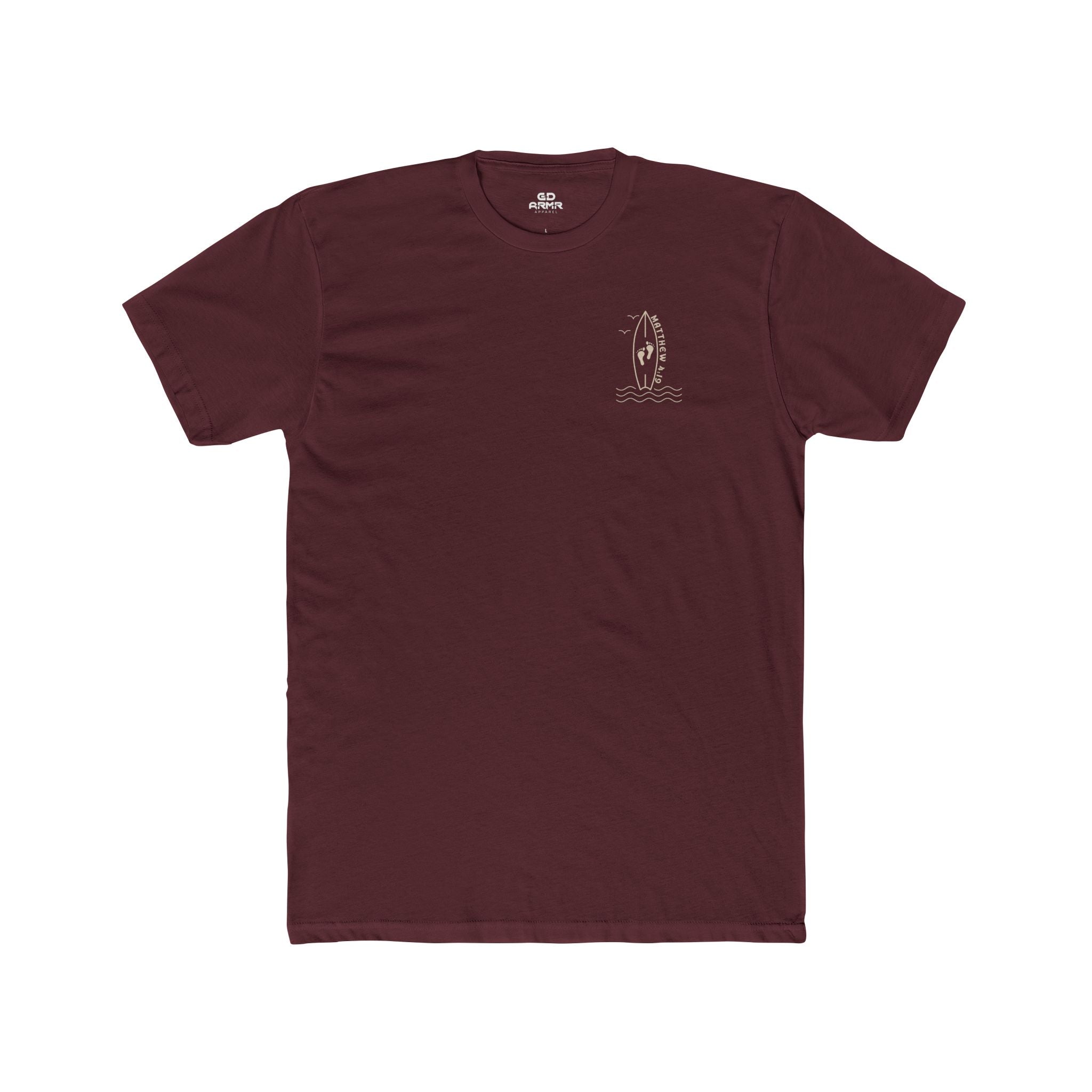 Hang Ten With Him Fitted Tee