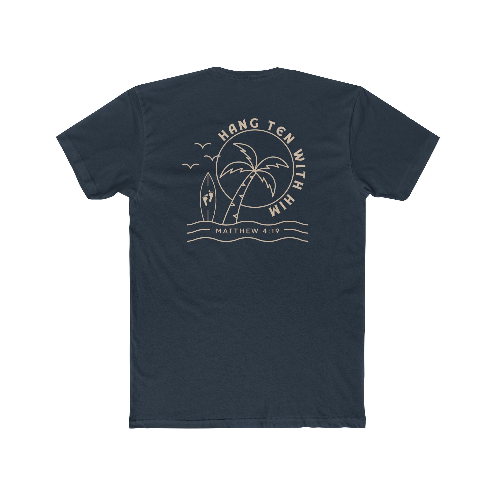 Hang Ten With Him Fitted Tee