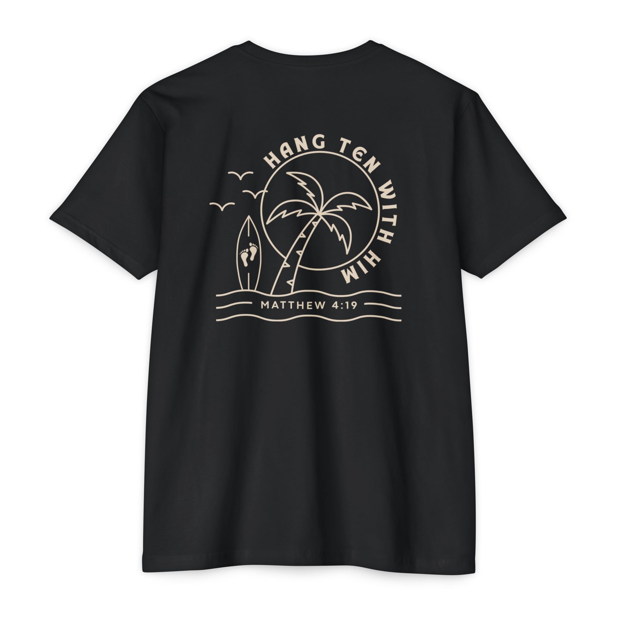 Hang Ten With Him Classic Cotton Blend Tee