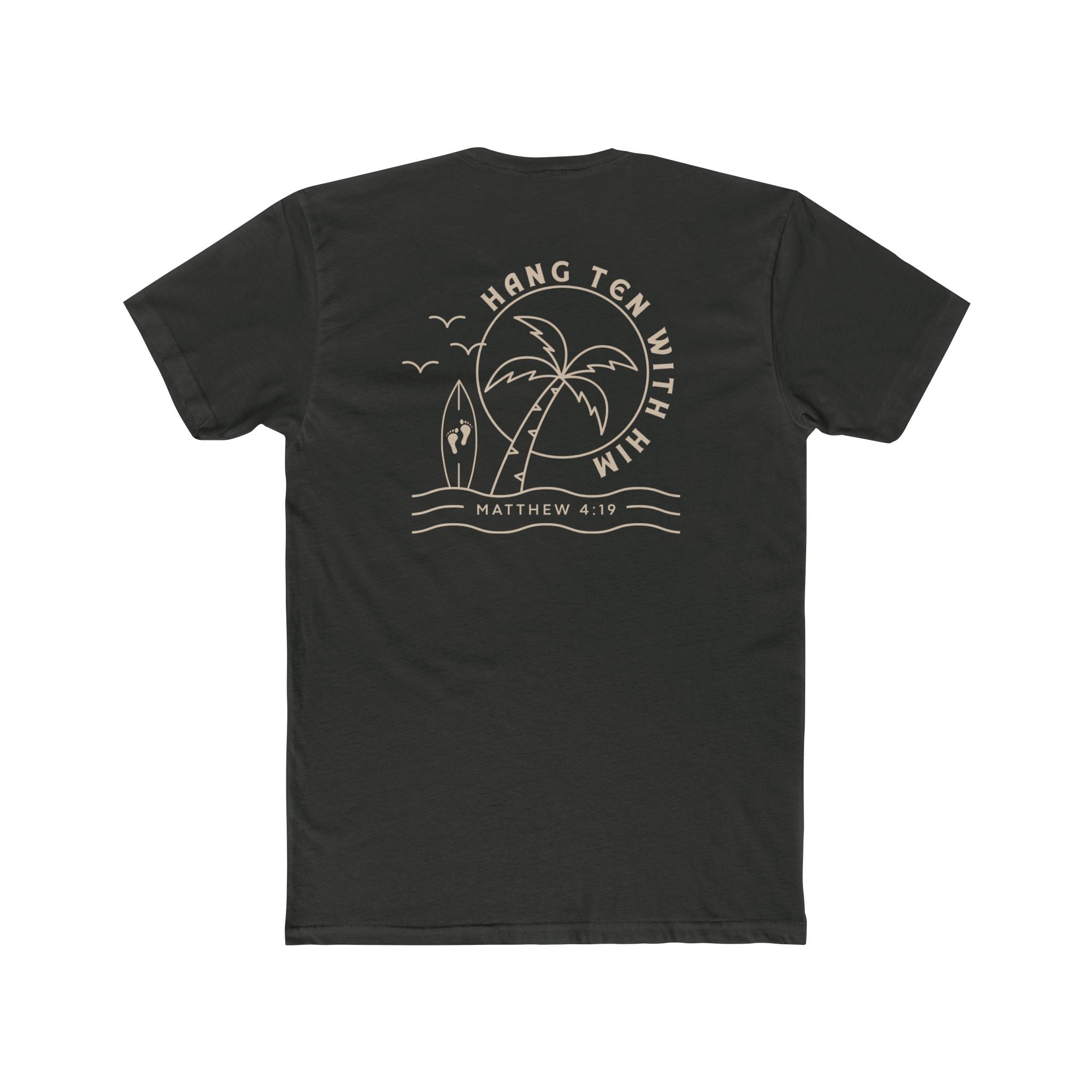 Hang Ten With Him Fitted Tee