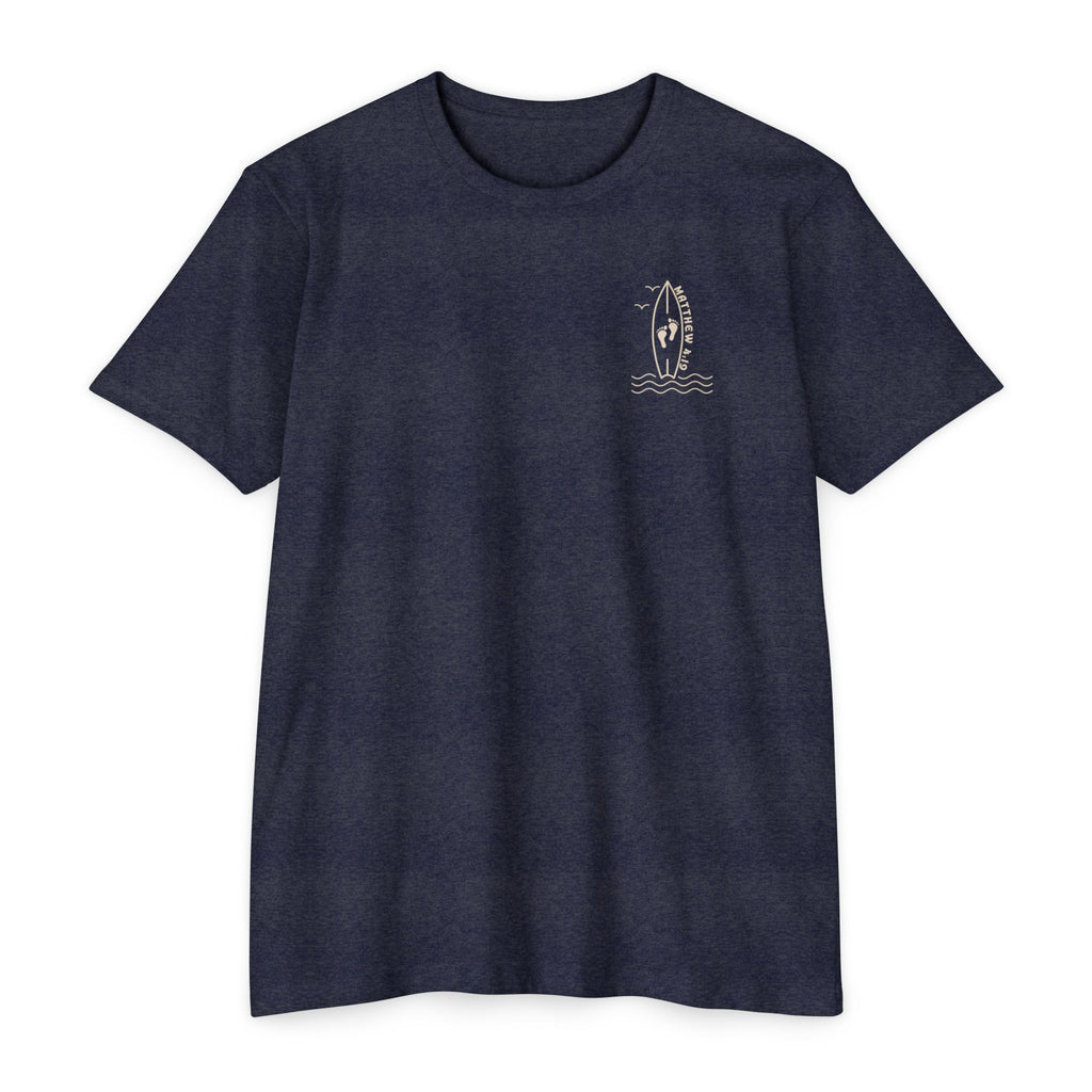 Hang Ten With Him Classic Cotton Blend Tee