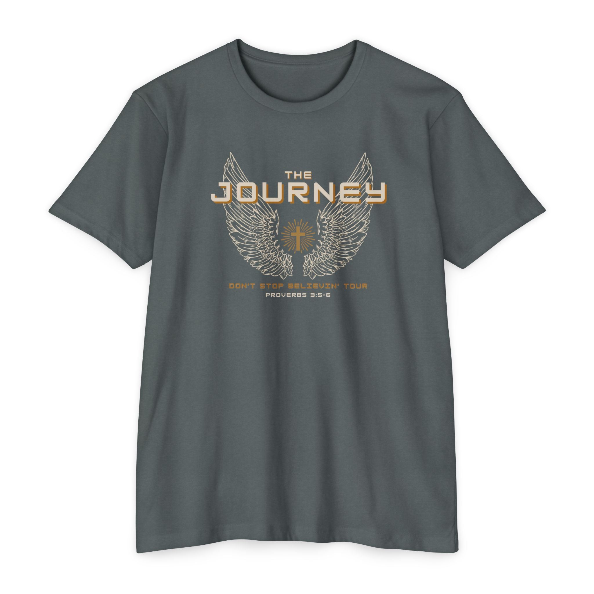 The Journey Cotton Blend Tee