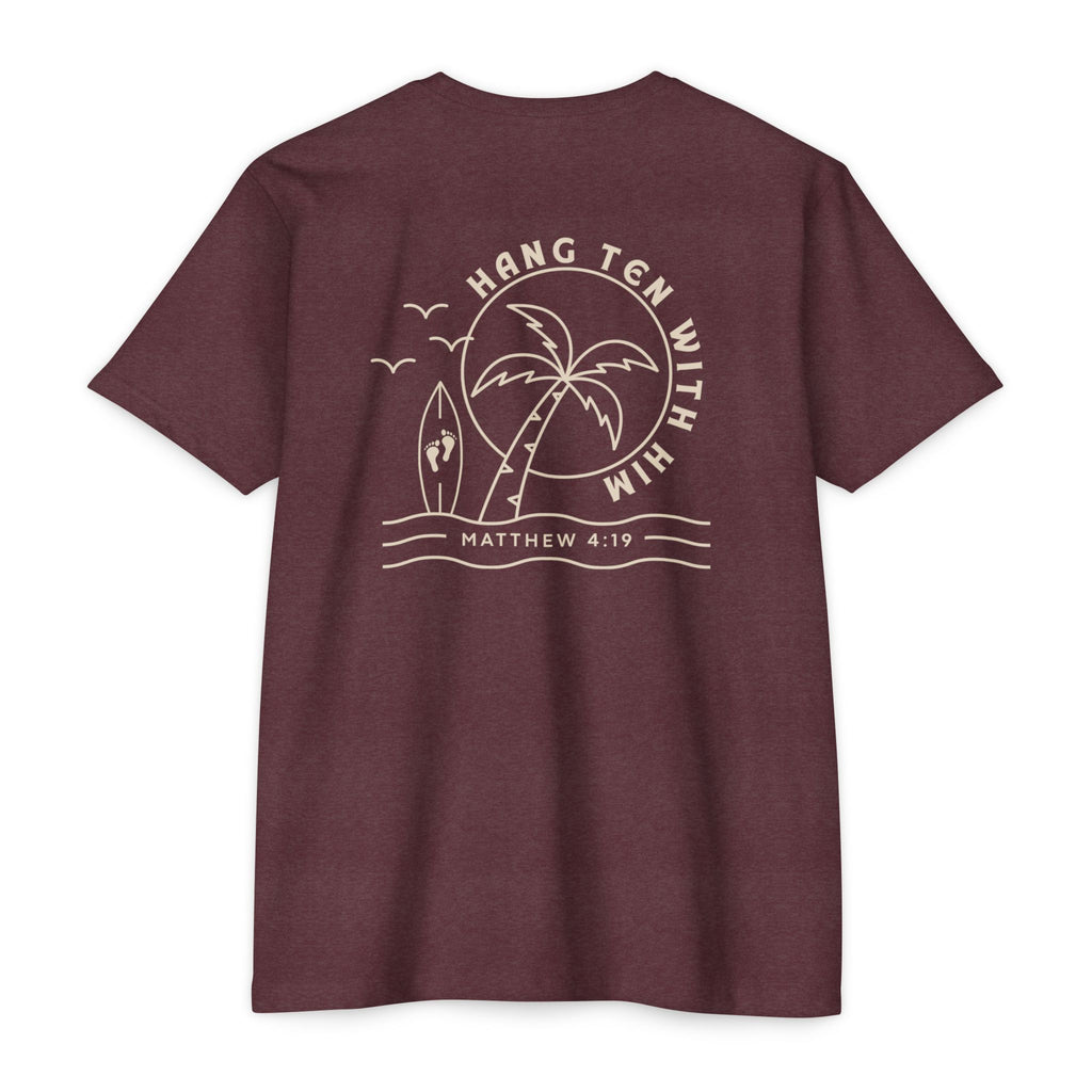 Hang Ten With Him Classic Cotton Blend Tee