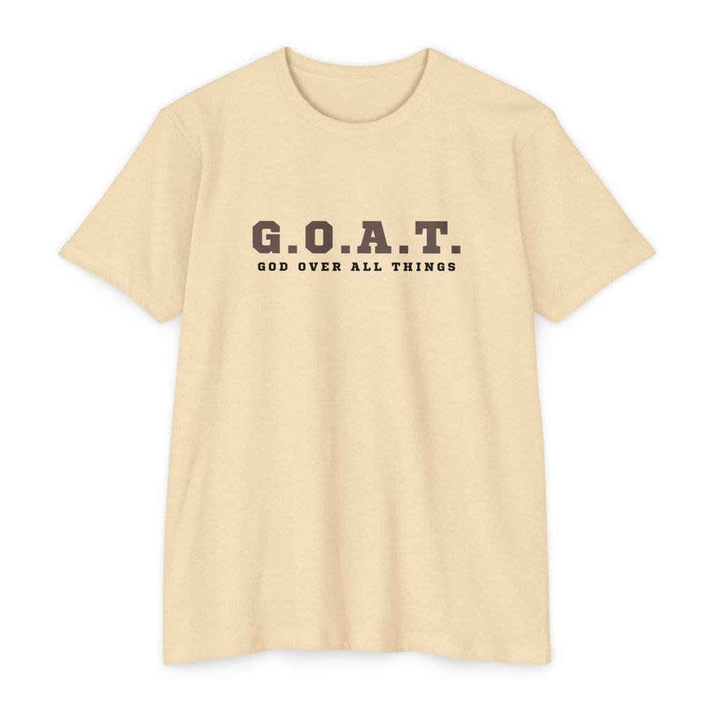 G.O.A.T. Classic Cotton Blend Tee