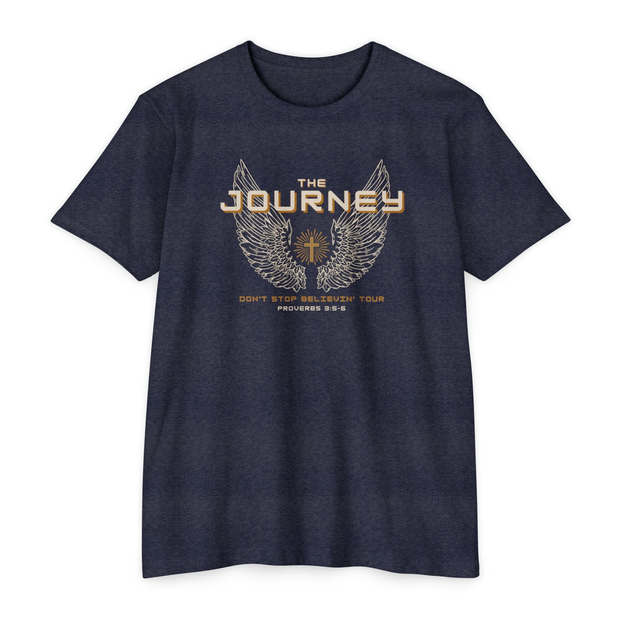 The Journey Cotton Blend Tee