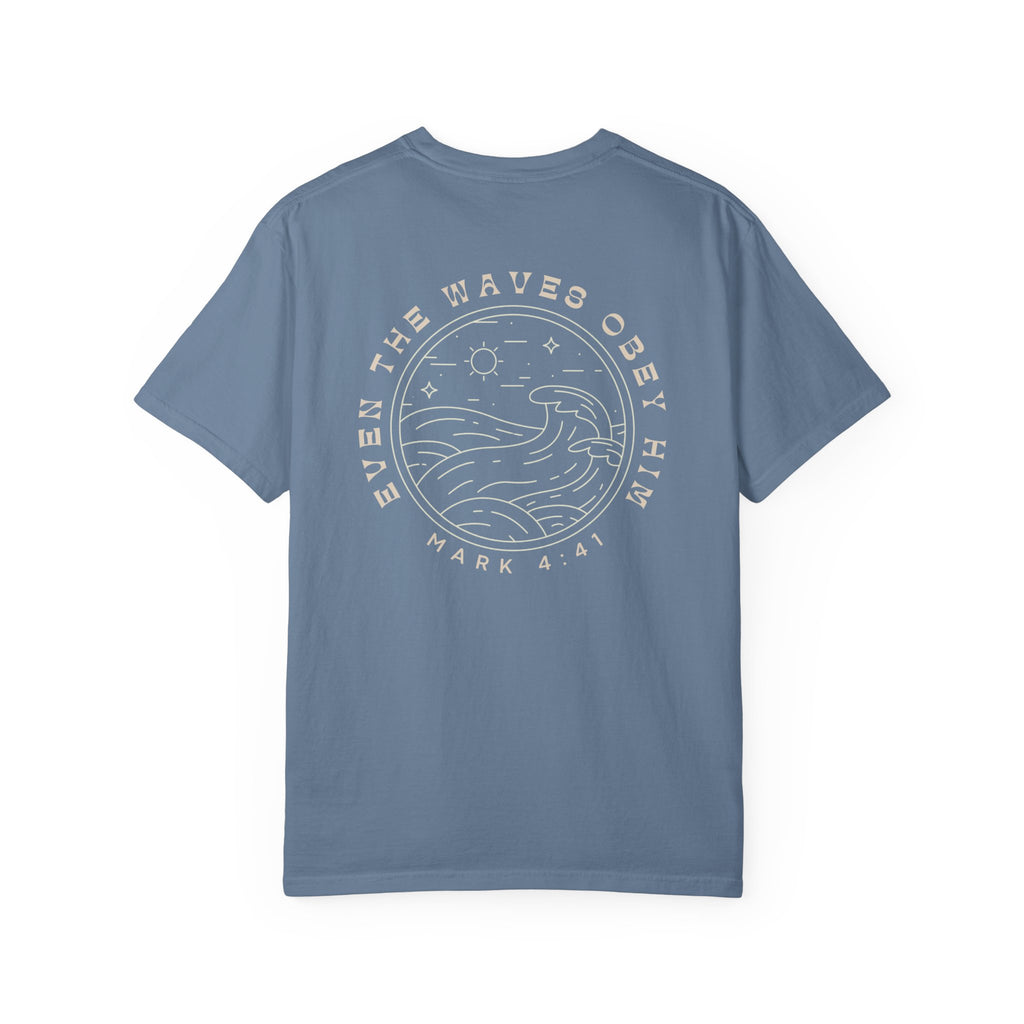 Waves Obey Him Relaxed Tee