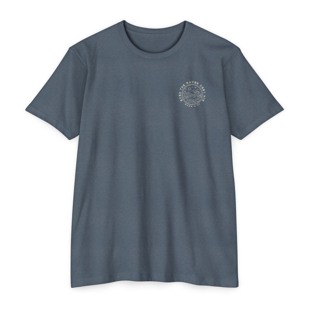 Waves Obey Him Classic Cotton Blend Tee