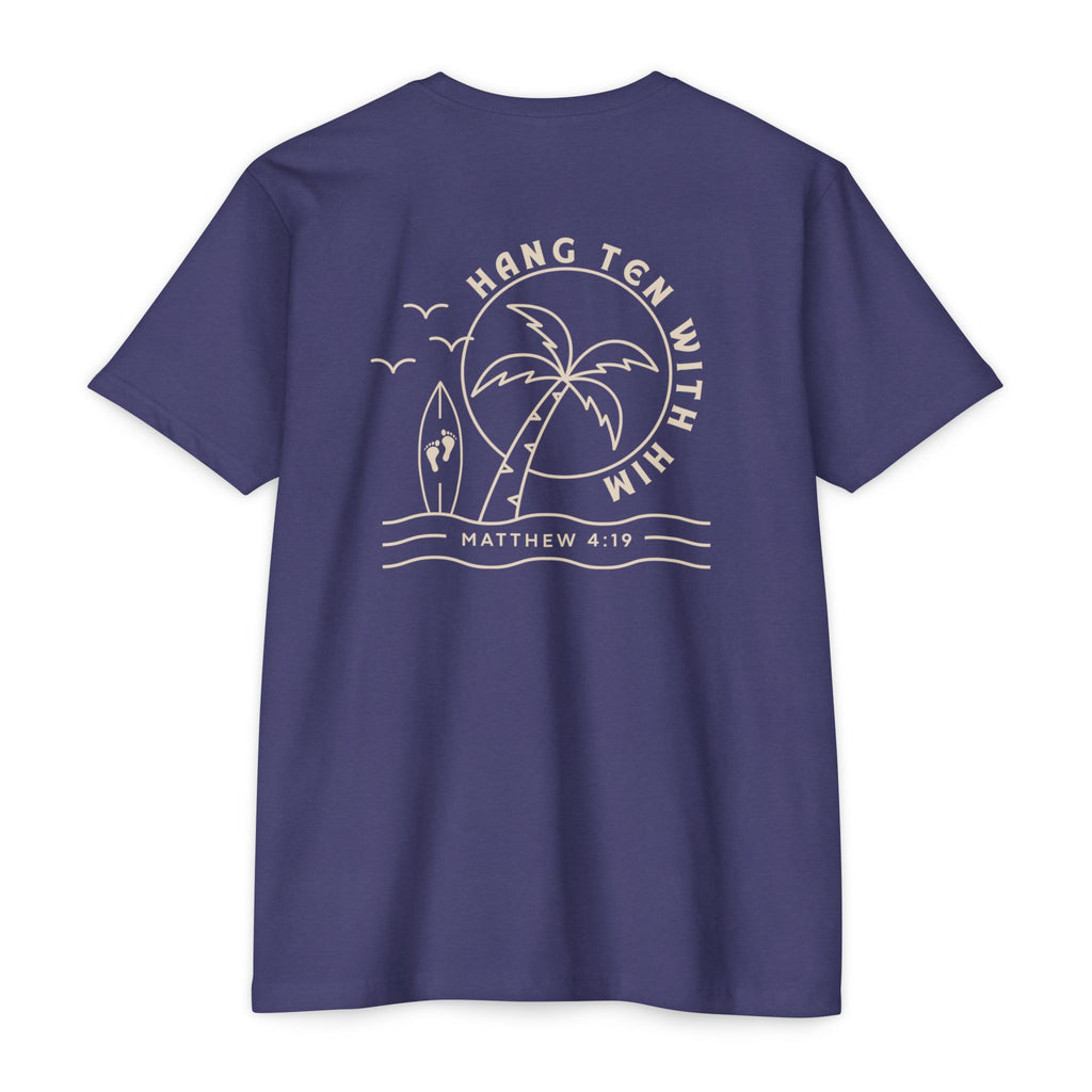 Hang Ten With Him Classic Cotton Blend Tee