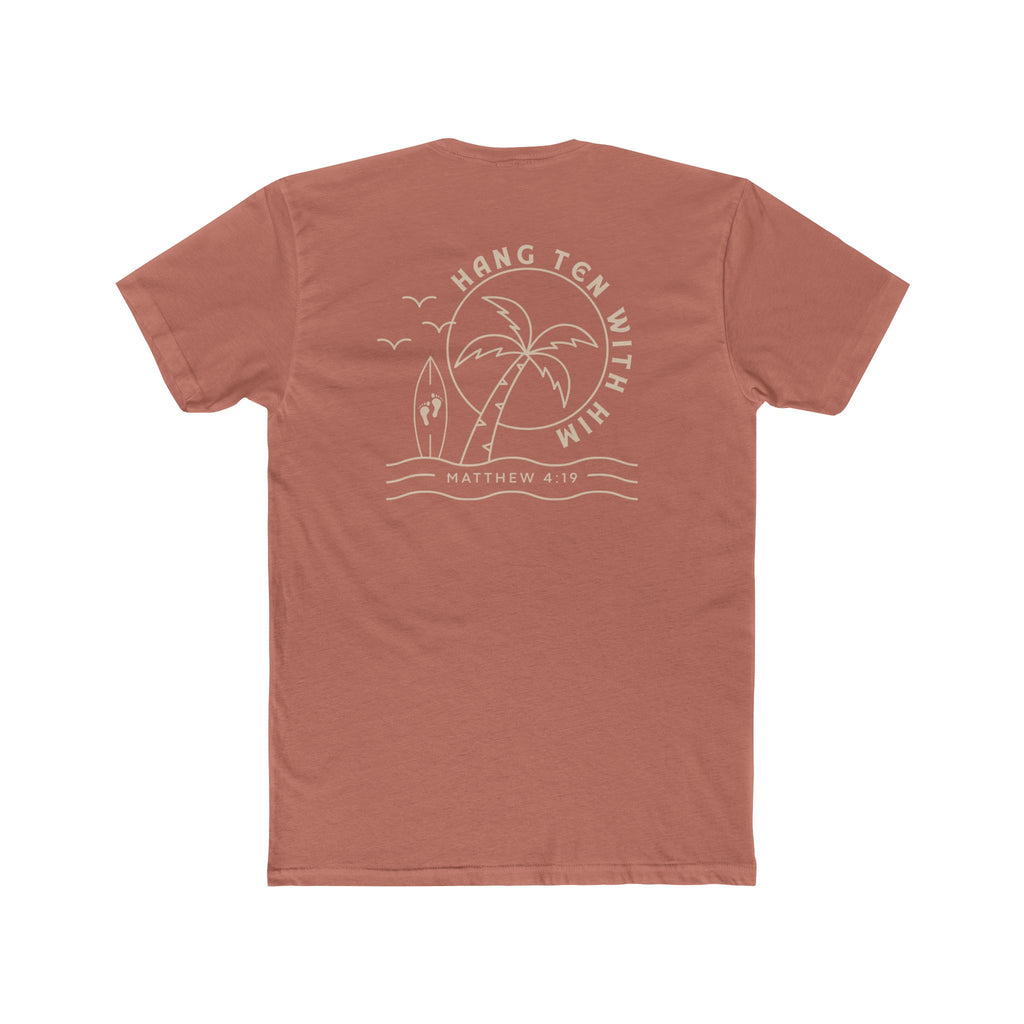 Hang Ten With Him Fitted Tee