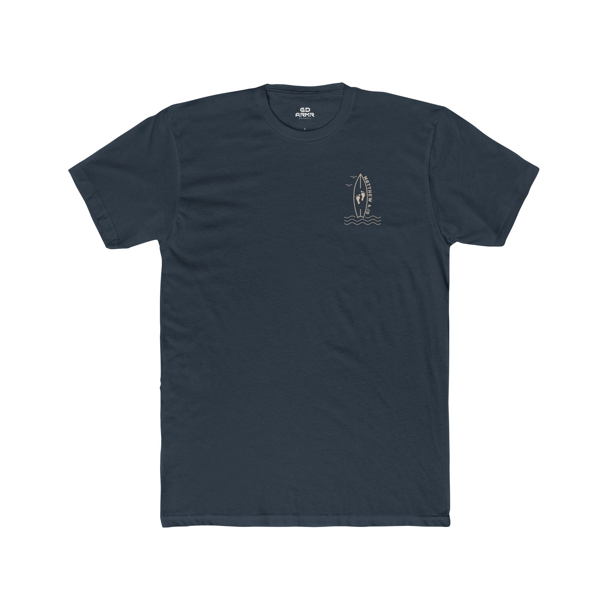 Hang Ten With Him Fitted Tee