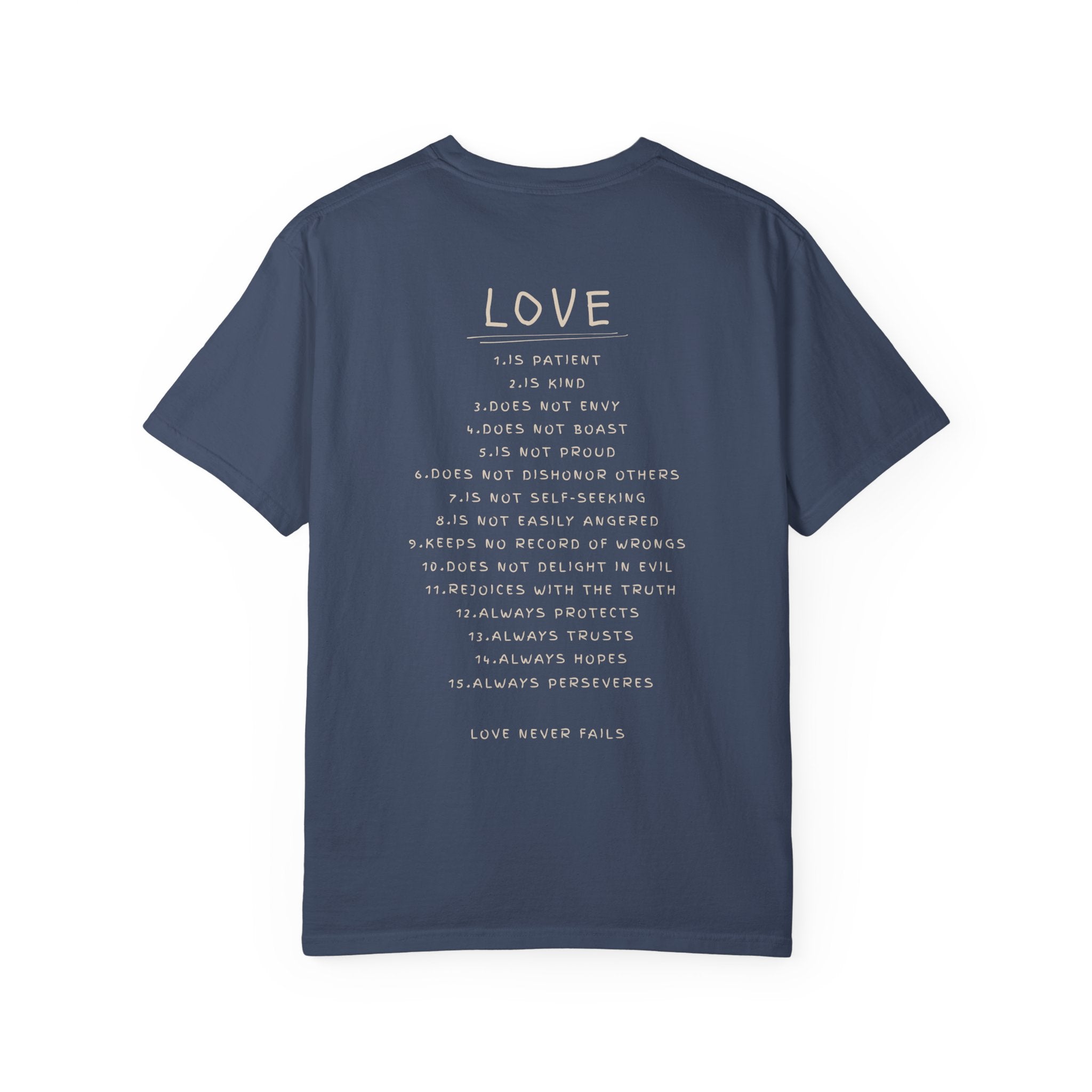 Love Never Fails Relaxed Tee