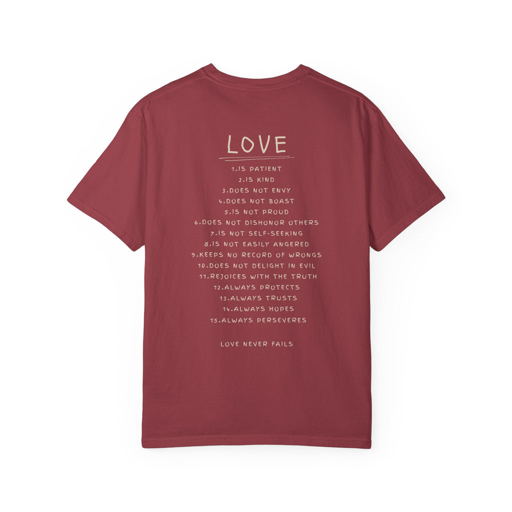 Love Never Fails Relaxed Tee