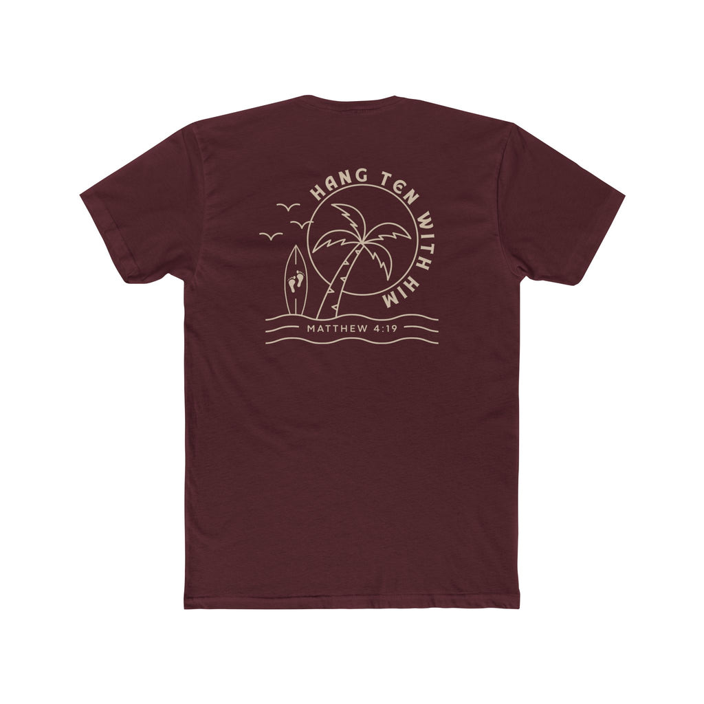 Hang Ten With Him Fitted Tee