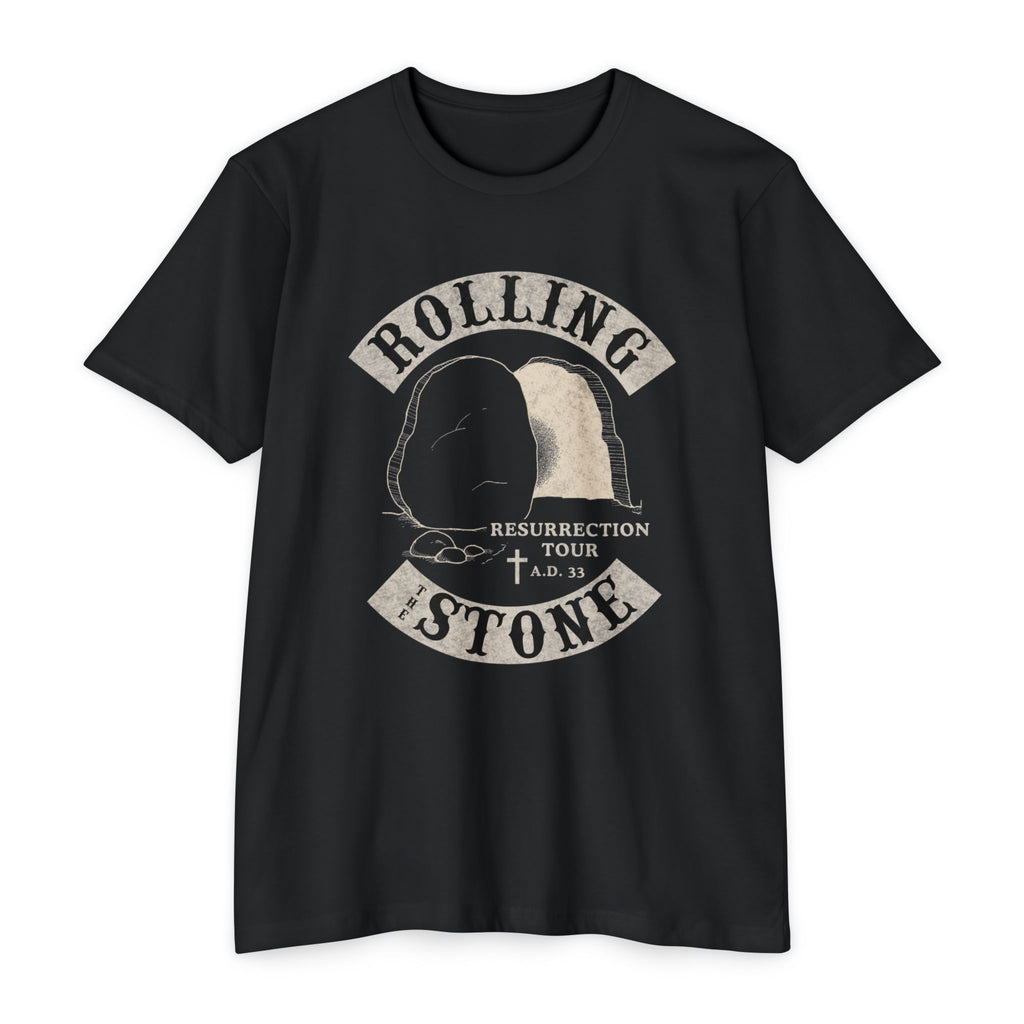 Rolling The Stone Classic Cotton Blend Tee