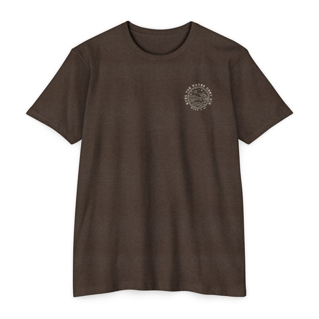 Waves Obey Him Classic Cotton Blend Tee