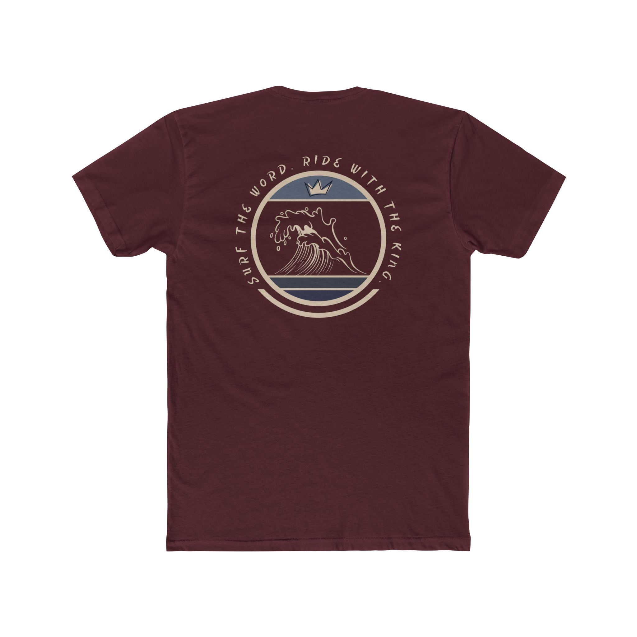 Surf the Word Fitted Tee