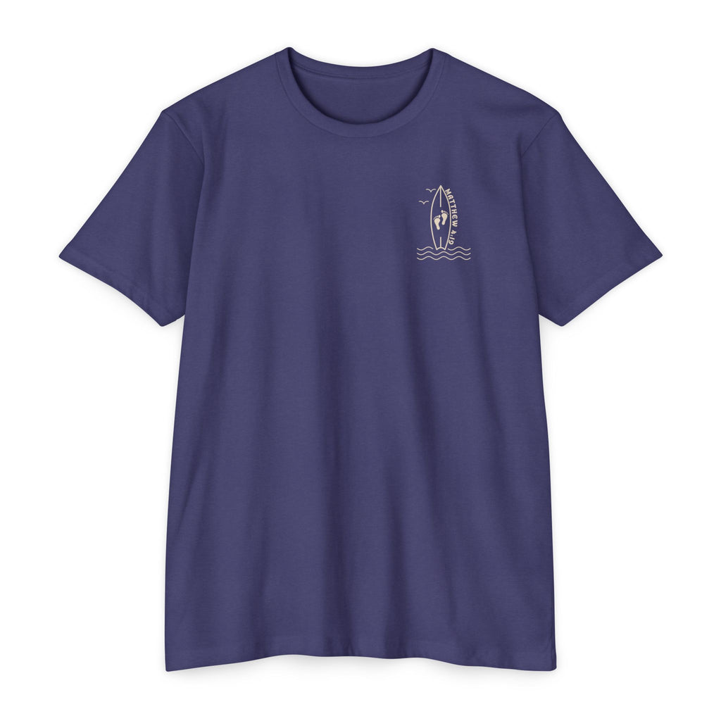 Hang Ten With Him Classic Cotton Blend Tee