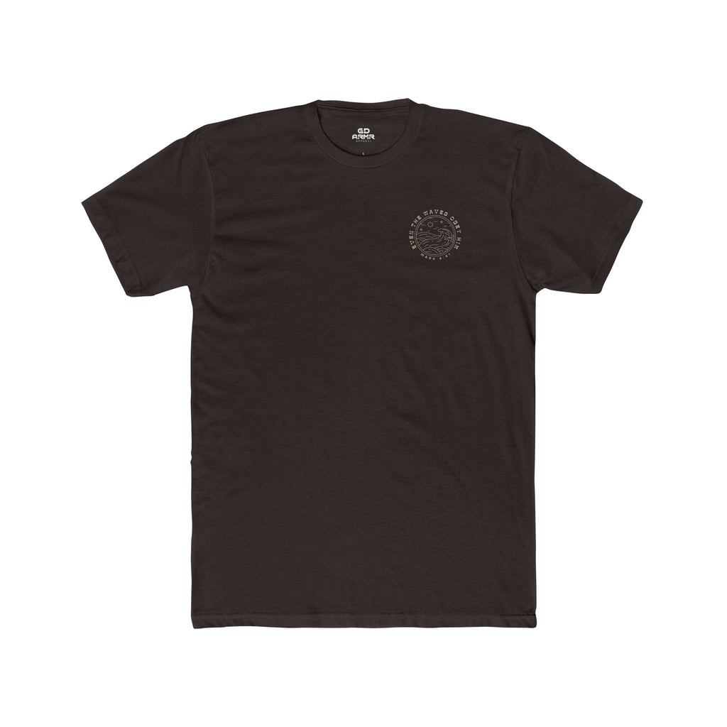 Waves Obey Him Fitted Tee