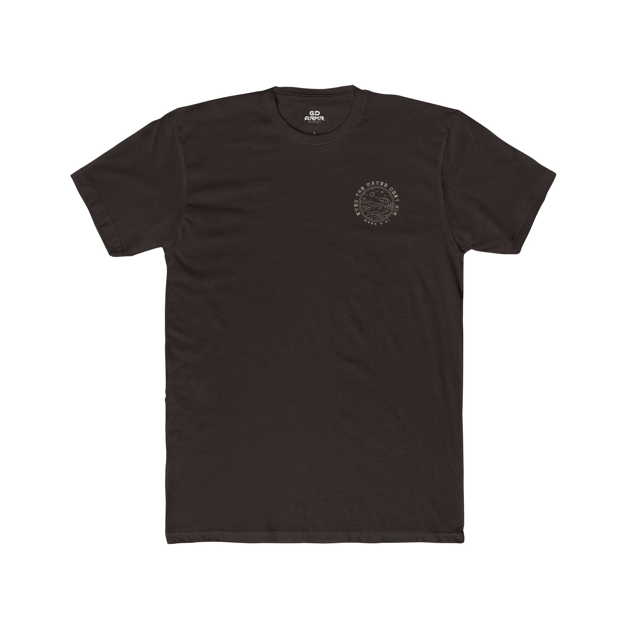 Waves Obey Him Fitted Tee