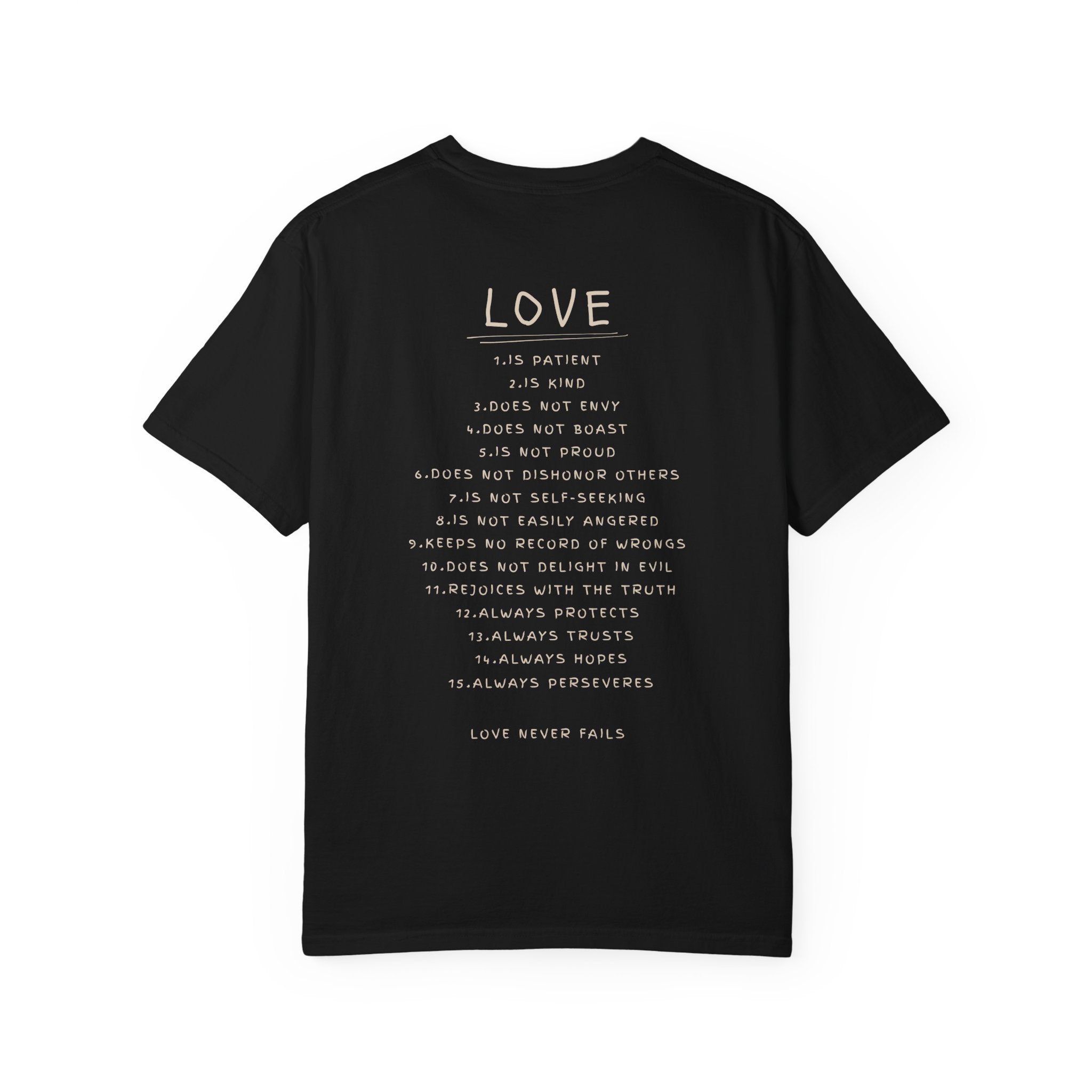 Love Never Fails Relaxed Tee