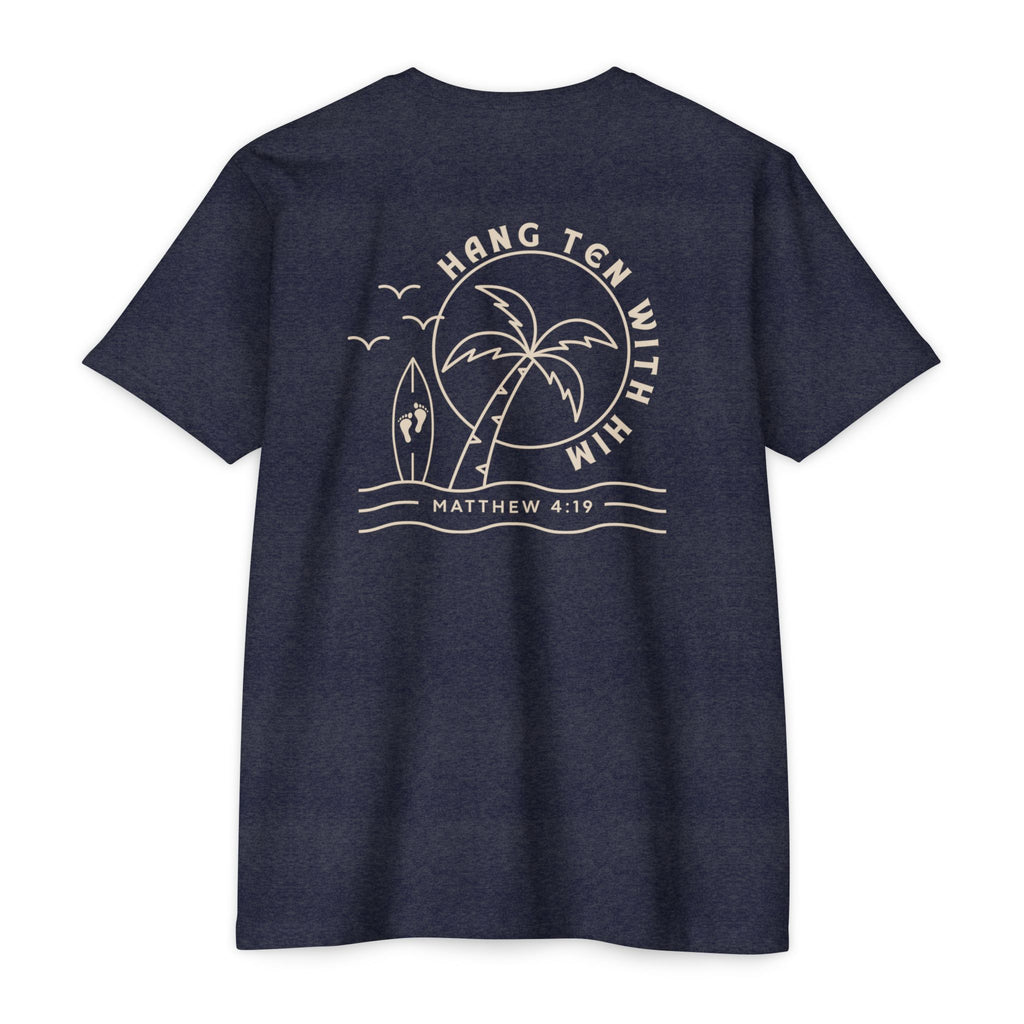 Hang Ten With Him Classic Cotton Blend Tee