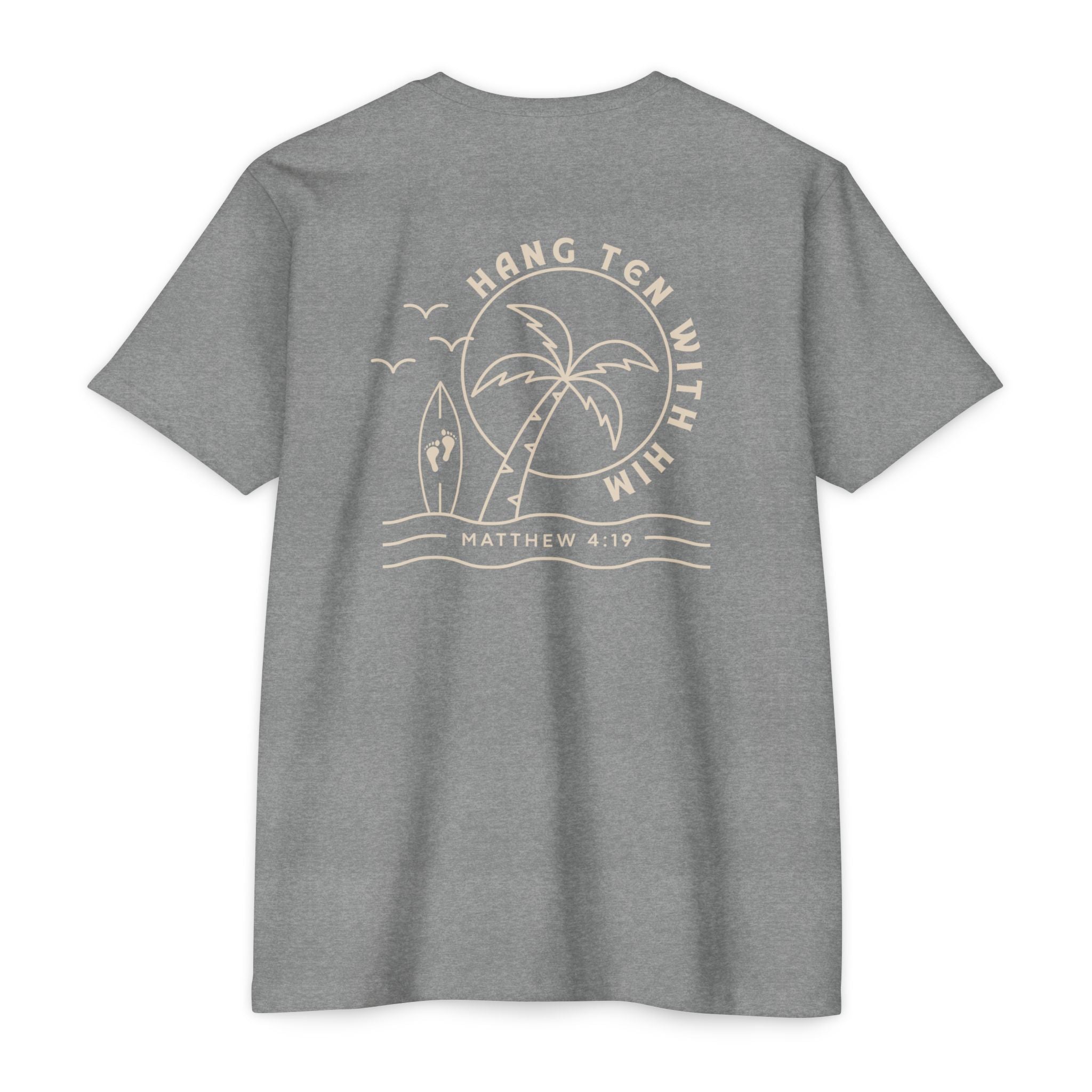 Hang Ten With Him Classic Cotton Blend Tee