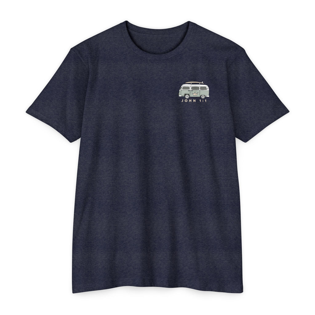 Surf the Word Classic Cotton Blend Tee