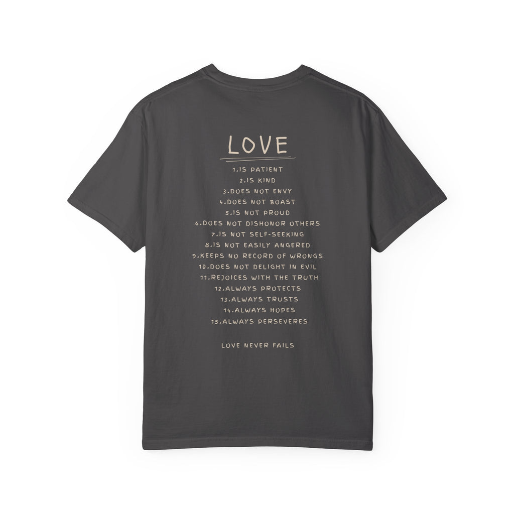 Love Never Fails Relaxed Tee