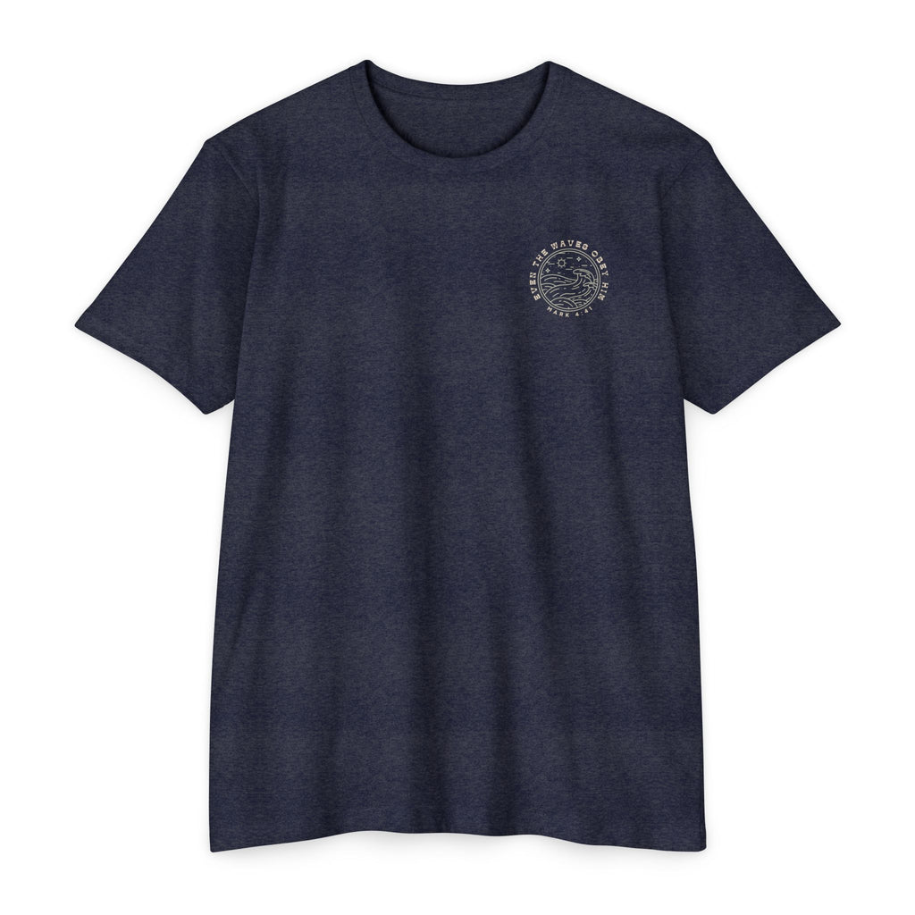 Waves Obey Him Classic Cotton Blend Tee