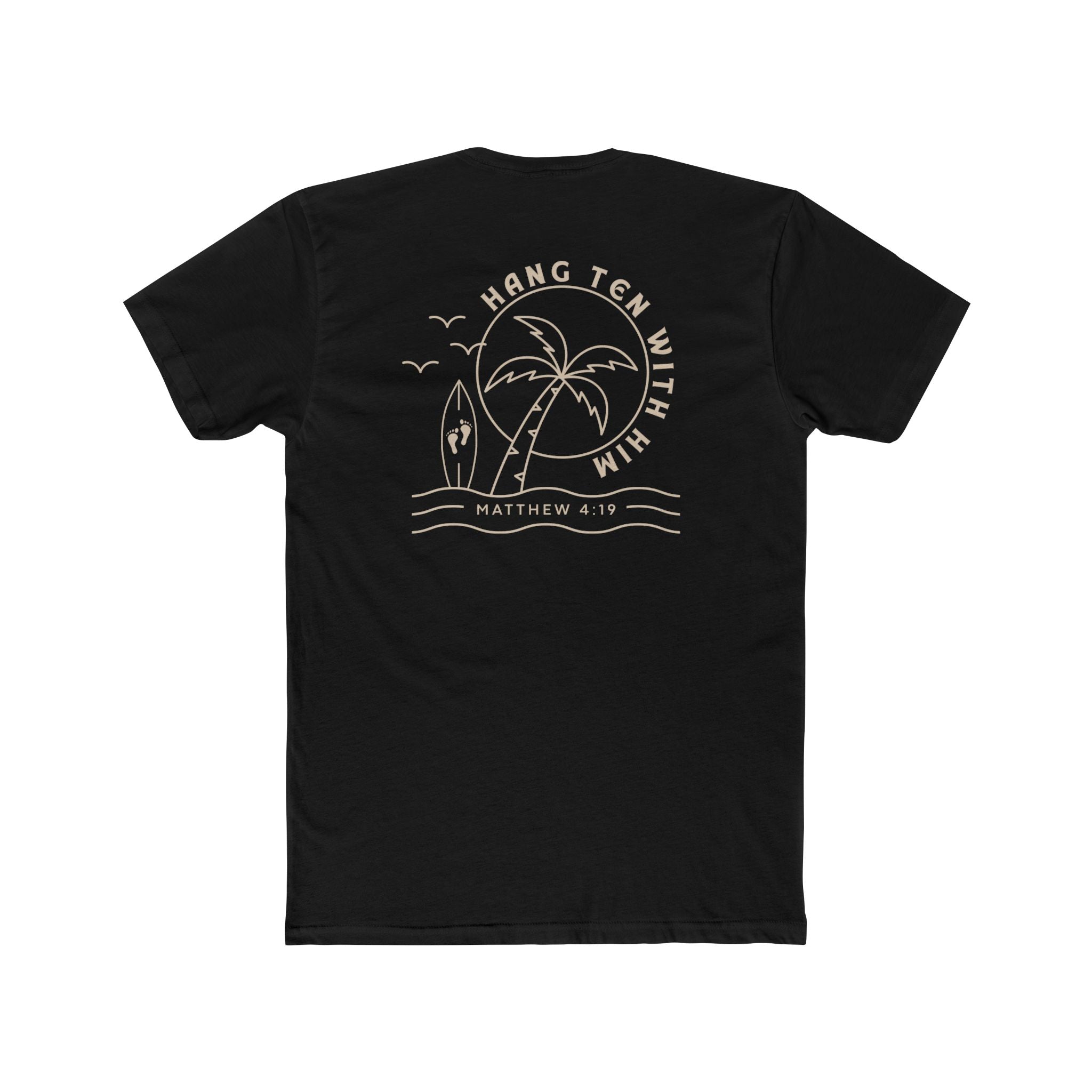 Hang Ten With Him Fitted Tee