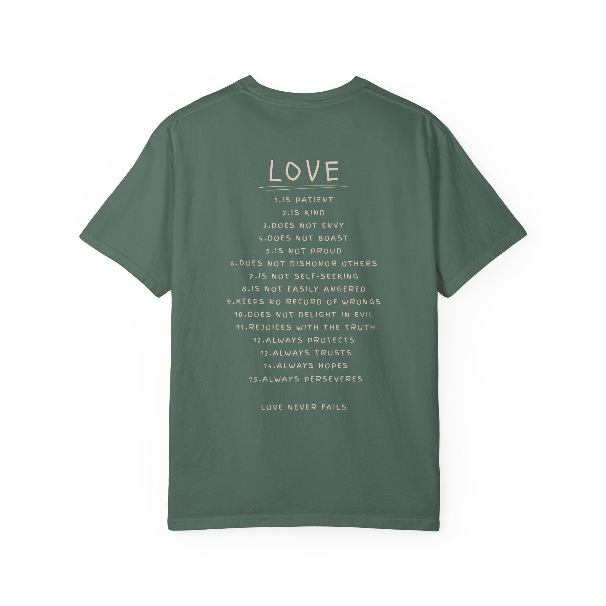 Love Never Fails Relaxed Tee