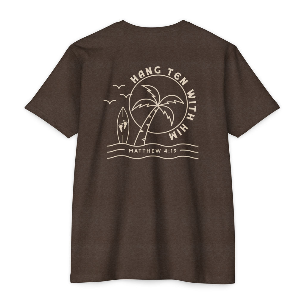 Hang Ten With Him Classic Cotton Blend Tee